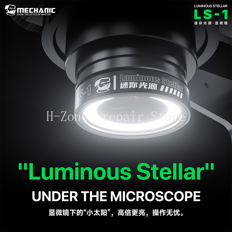 Electronics Repair Microscope - MECHANIC LS-1 microscope lamp comes with
