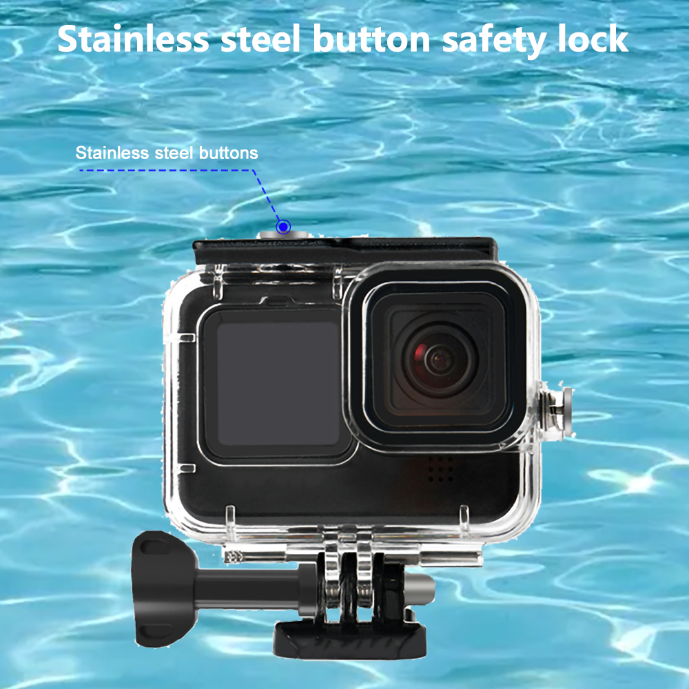 Waterproof Housing Case for Go - đánh giá và giá Gopro Action Camera Hero 12 Black