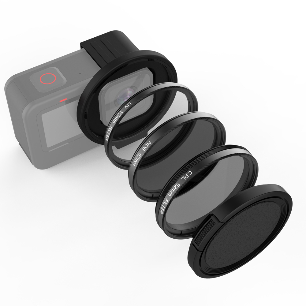 52mm Filter Adapter Ring Prote - đánh giá và giá Gopro Action Camera Hero 12 Black