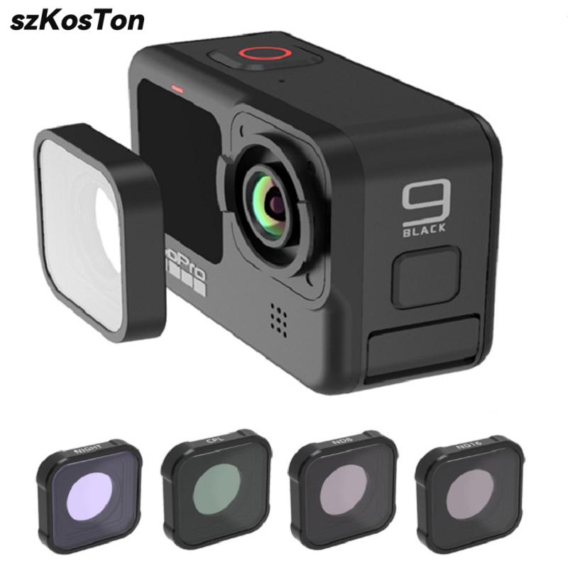 CPL ND8 ND16 ND32 Polarizer Fi - đánh giá và giá Gopro Action Camera Hero 12 Black