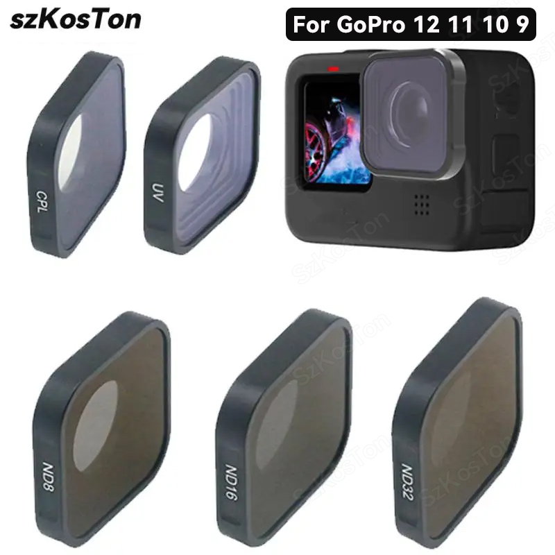 UV CPL ND8 ND16 ND32 Filter fo - đánh giá và giá Gopro Action Camera Hero 12 Black
