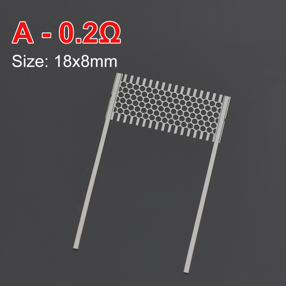 6 types 0.2ohm Mesh Wires 18x8 - đánh giá và giá Electronics Repair Master