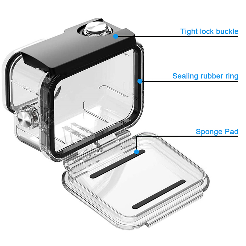 60M Waterproof Case For GoPro  - đánh giá và giá Gopro Action Camera Hero 12 Black