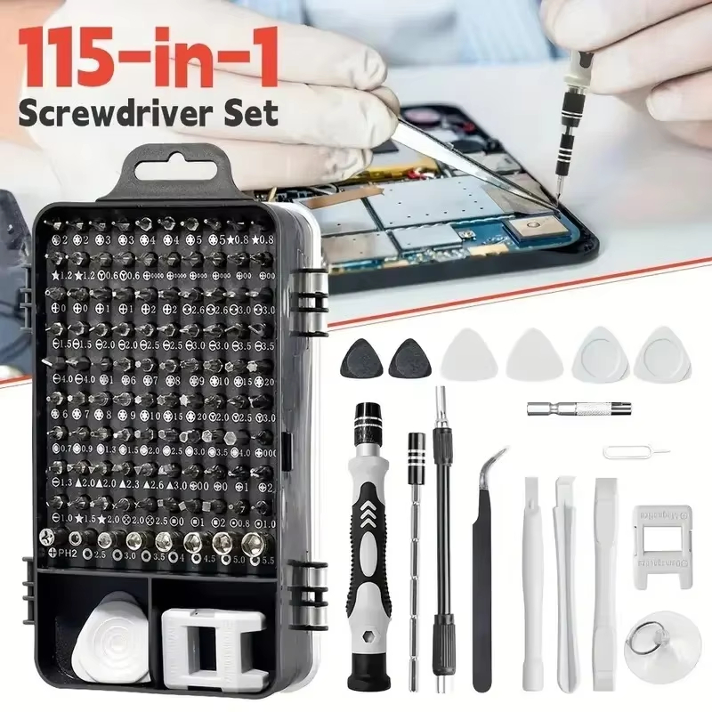 115-in-1 Precision Screwdriver - đánh giá và giá Electronic Repair Tutorial